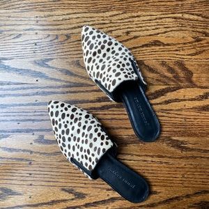 Jenni Kayne Cheetah Pony Hair Mule